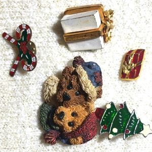 Retro Christmas jewelry